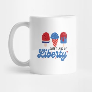 Sweet Land Of Liberty 4th Of July Gift Mug